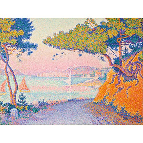 Paul Signac Golfe Juan Landscape Painting Large Wall Art Poster Print Thick Paper 18X24 Inch Landschaft Gemälde Wand Poster drucken von Artery8