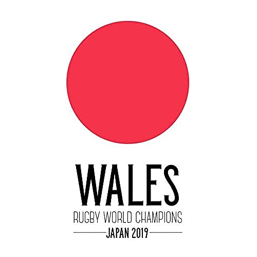Artery8 Wales Rugby Weltmeister 2019 Japan Ungerahmter Kunstdruck 30x40 cm von Artery8