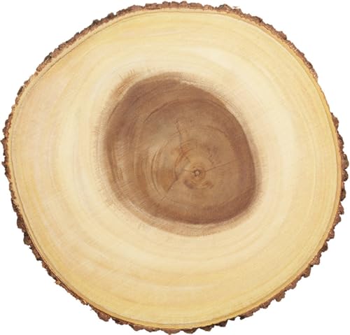 Artesà Käsebrett aus Holz, Servierplatte für Kuchen, Desserts, Häppchen und Buffet, 30 cm (11.8''), Brown von Artesa