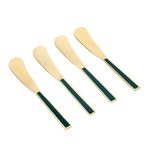 Artesa ARTSPDGRN4PC Butterstreuer, Edelstahl, Gold von Artesa