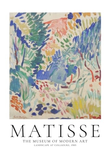 Artesta Poster Henri Matisse LANDSCAPE AT COLLIOURE, 1905 30x40cm Artesta Poster Henri Matisse LANDSCAPE AT COLLIOURE, 1905 30x40cm von Artesta