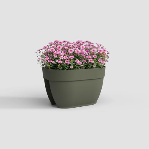 Artevasi Capri Campana Balkon Blumenkasten, 40cm, Farbe Trockengrün Artevasi Capri Campana Balkon Blumenkasten, 40cm, Farbe Trockengrün von Artevasi