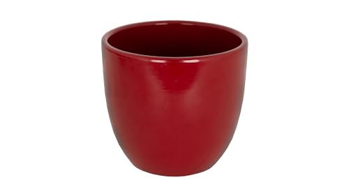 Artevasi Metis Weihnachtlicher Blumentopf, Keramik, 16cm_Rot, 16 von Artevasi