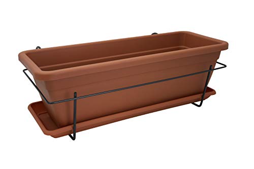 VENEZIA PLANT BOX KIT 60CM TERRACOTTA von Artevasi