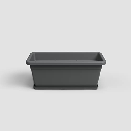 Artevasi Venezia XL PFLANZKASTEN MIT RECHTECKIGEM UNTERSETZER 100CM ANTHRAZIT Artevasi Venezia XL PFLANZKASTEN MIT RECHTECKIGEM UNTERSETZER 100CM ANTHRAZIT von Artevasi