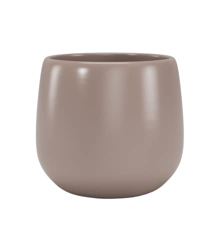 Artevasi Vitória Topf, Blumentopf, dekorativer Topf, für innen und außen, Taupe, 17cm von Artevasi