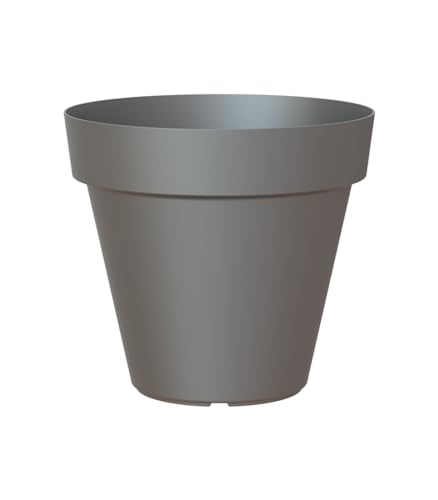 Artevasi Capri-Topf, Runder Plastiktopf, 30cm, Farbe: Anthrazit Artevasi Capri-Topf, Runder Plastiktopf, 30cm, Farbe: Anthrazit von Artevasi