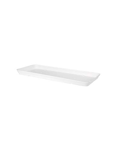 CAPRI RECTANGULAR SAUCER XL 60CM WHITE von Artevasi