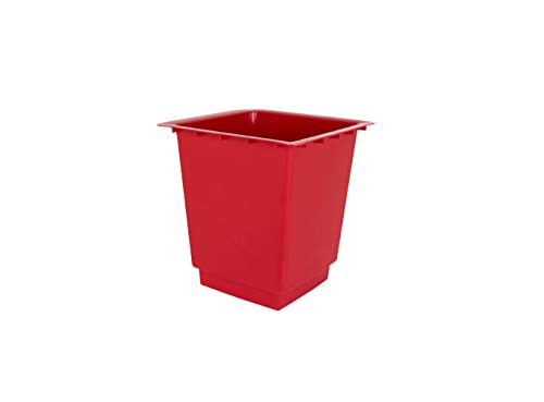 INSERT PISA POT 60CM RED von Artevasi