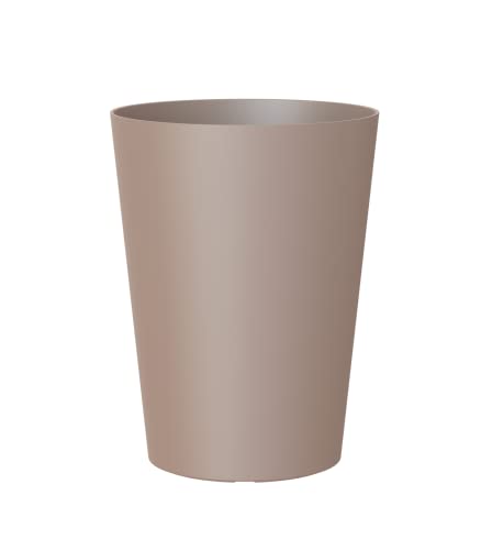 PORTO HIGH MATTE POT 40CM TAUPE von Artevasi