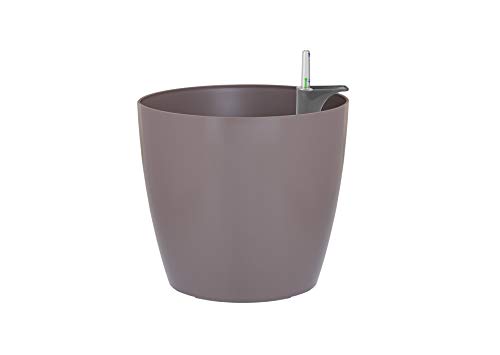 SAN REMO POT 30CM SELF WATERING TAUPE von Artevasi