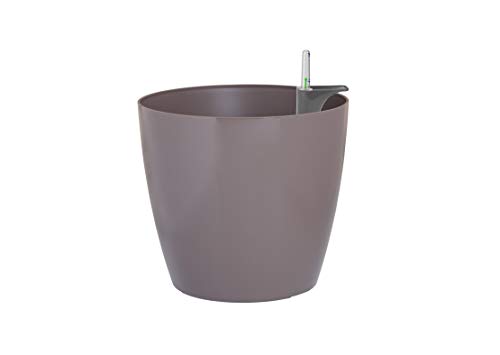 SAN REMO POT 36CM SELF WATERING TAUPE von Artevasi