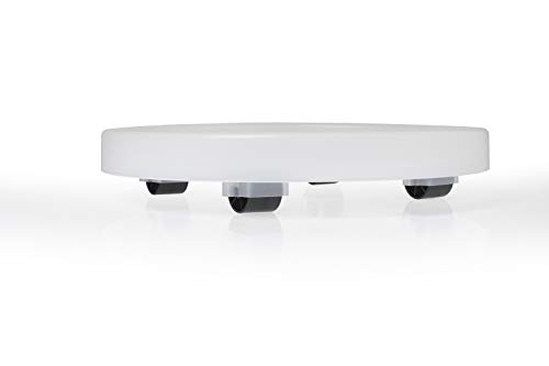 SAUCER W/ WHEELS 30CM TRANSPARENT von Artevasi