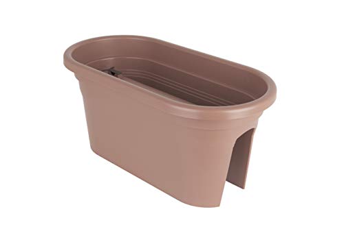 VENEZIA BALCONY PLANT BOX 60CM TAUPE von Artevasi