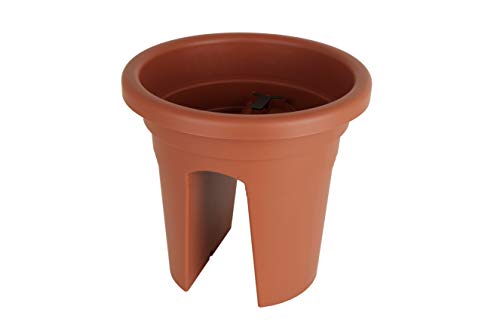 VENEZIA BALCONY POT 30CM TERRACOTTA von Artevasi