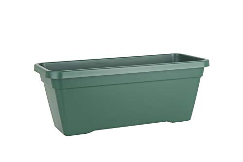 VENEZIA L PLANT BOX 60CM DARK GREEN von Artevasi