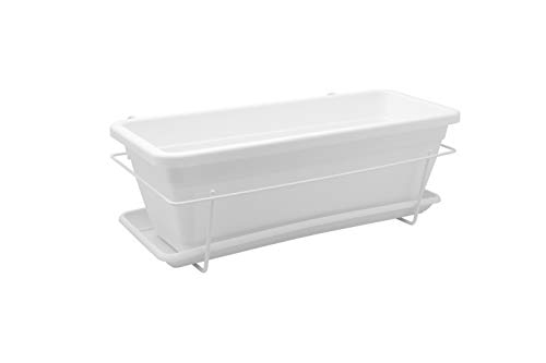 VENEZIA PLANT BOX KIT 50CM WHITE von Artevasi