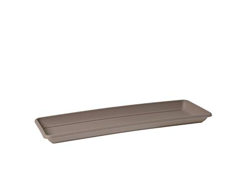 VENEZIA RECTANGULAR SAUCER 50CM TAUPE von Artevasi