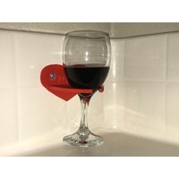 Bad Weinglas Halter Dusche Trink Caddy, Wino Geschenk Bad Weinglas Halter Dusche Trink Caddy, Wino Geschenk von ArtfulThingsShop