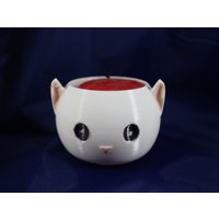 Kitty Cat Planter - Individuell 3D Gedruckter Mini-Sukkulenten-Schreibtisch-Luftpflanzentopf von ArtfulThingsShop
