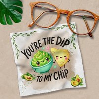Brillenputztuch Dip To My Chip Bedrucktes Mikrofasertuch Für Sonnenbrille Displays Handy Geburtstag Geschenk Freundin Mitbringsel #es3 von ArtfulWipes