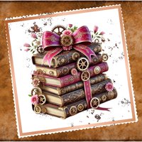 Brillenputztuch Steampunk Bedrucktes Mikrofasertuch Für Brillen Sonnenbrille Display Handy Geschenk Geburtstag Leseratte #fa20 von ArtfulWipes