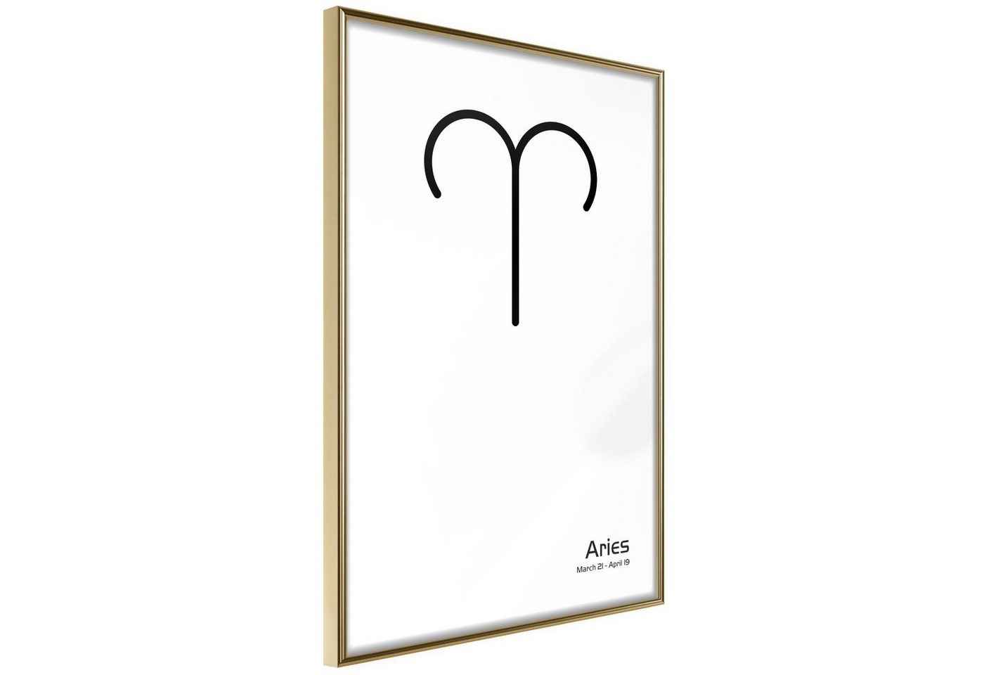 Artgeist Poster Aries Artgeist Poster Aries von Artgeist