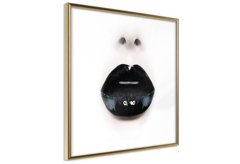 Artgeist Poster Black Lipstick von Artgeist