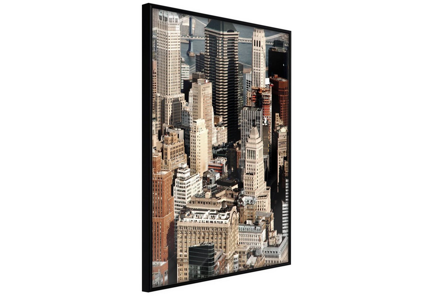 Artgeist Poster Bustling City von Artgeist