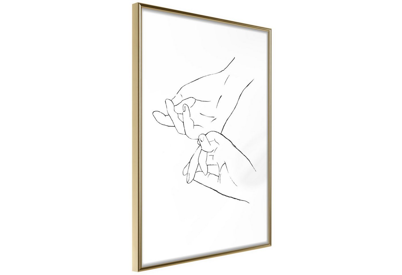 Artgeist Poster Dancing Hand [] von Artgeist