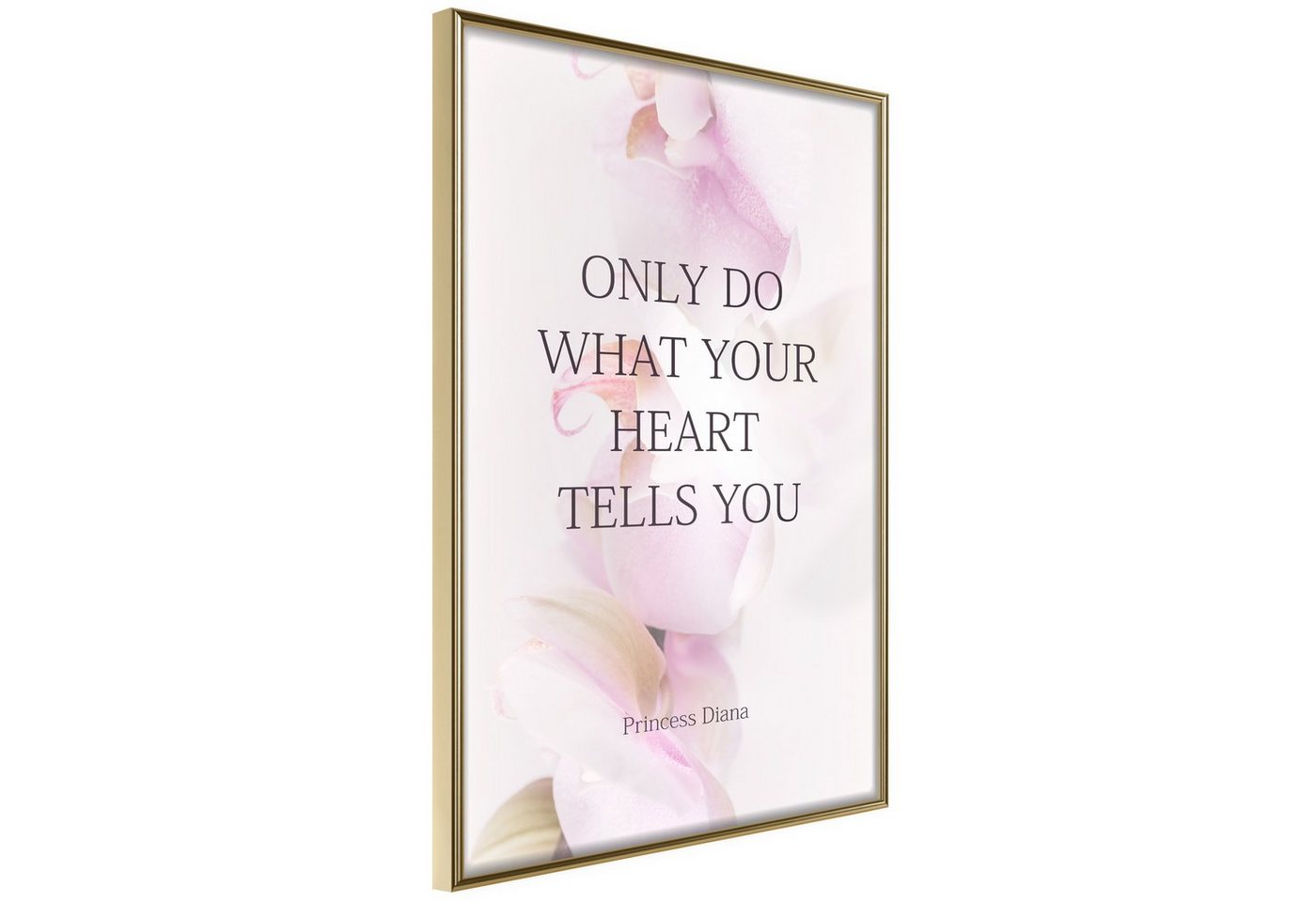 Artgeist Poster Do What Your Heart Tells [] von Artgeist