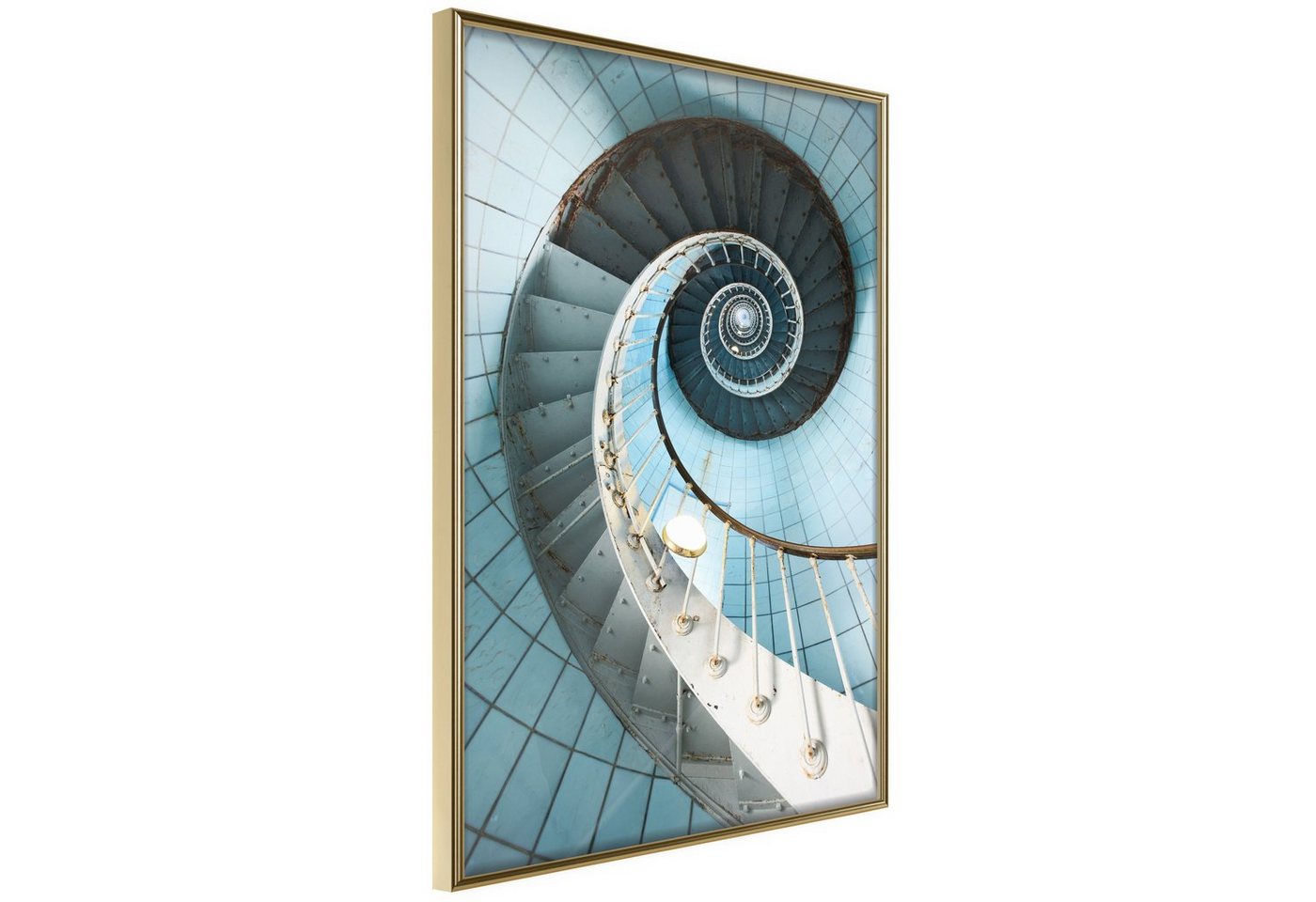 Artgeist Poster Fibonacci Stairs [] von Artgeist