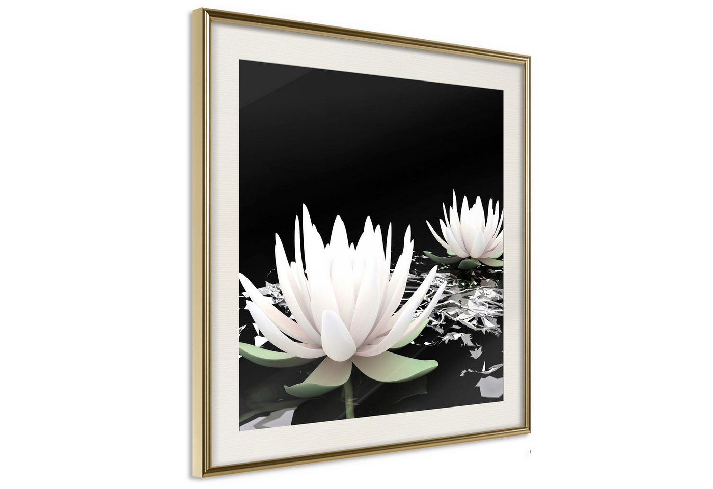 Artgeist Poster Lotus Flowers [] von Artgeist