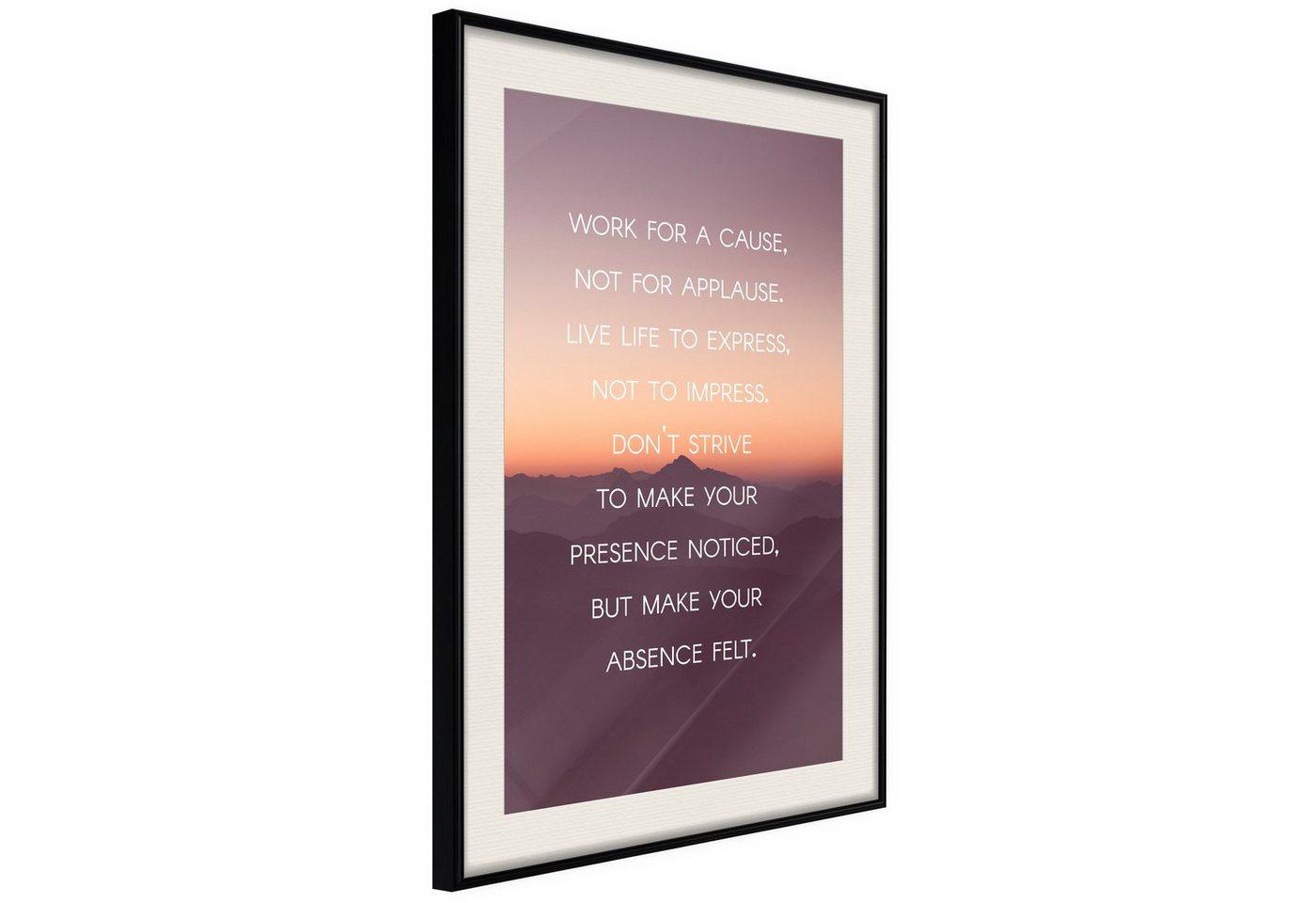 Artgeist Poster Make Your Absence Felt [] von Artgeist