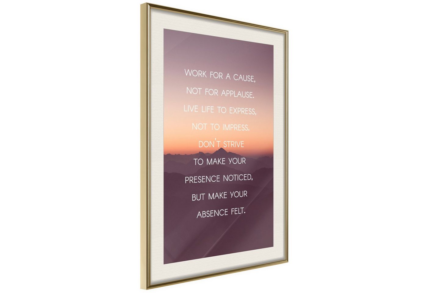 Artgeist Poster Make Your Absence Felt [] von Artgeist