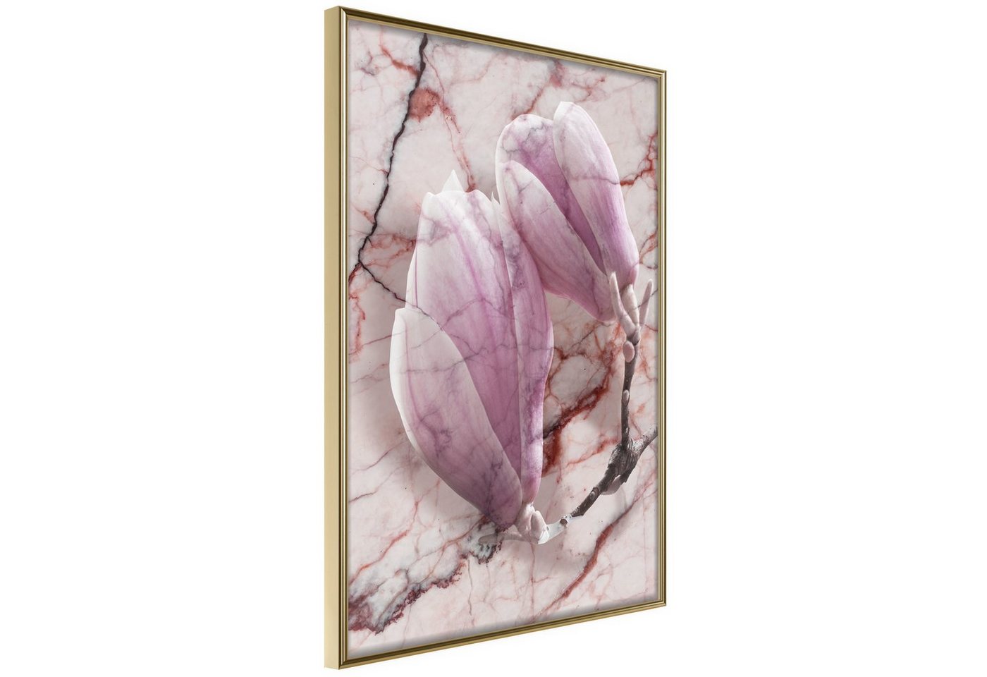 Artgeist Poster Marble Magnolia [] von Artgeist