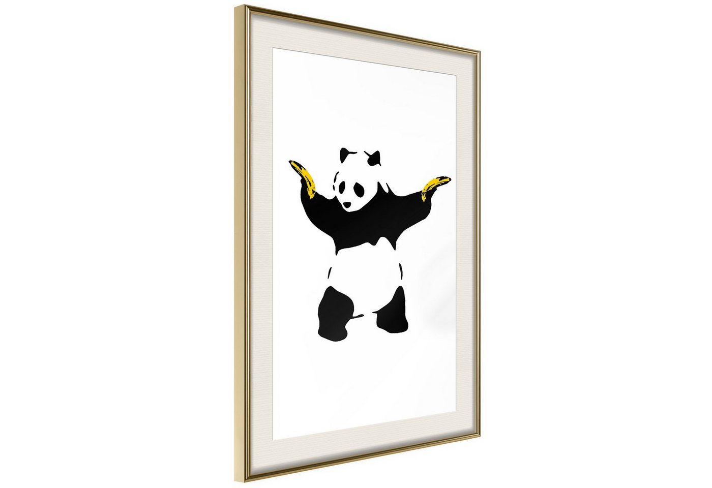 Artgeist Poster Panda with Guns [] von Artgeist