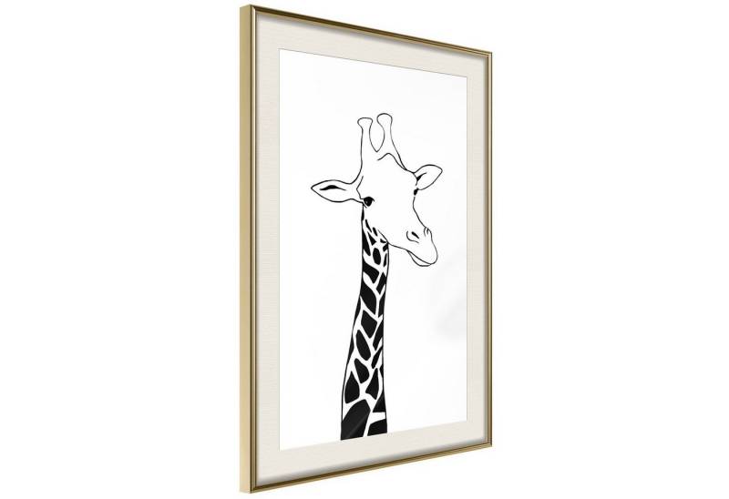 Artgeist Poster Plaid Neck [] von Artgeist