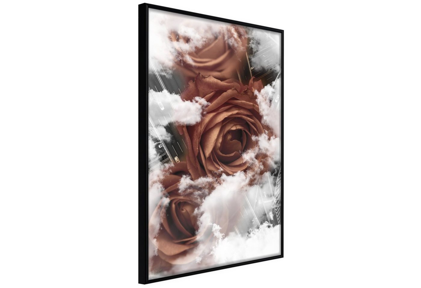 Artgeist Poster Roses in the Clouds von Artgeist