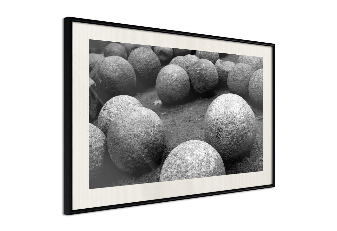Artgeist Poster Stone Balls von Artgeist