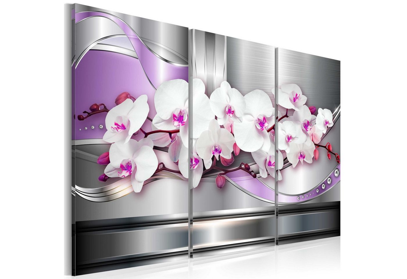 Artgeist Wandbild Das Lied der Orchideen von Artgeist