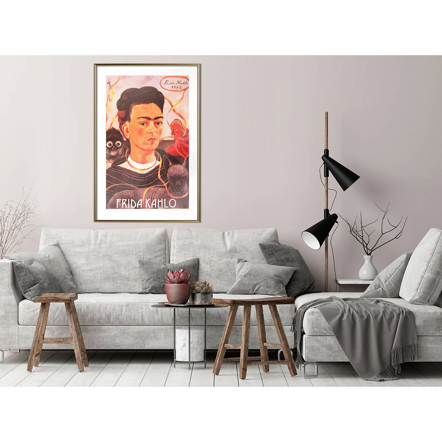 Poster Frida Kahlo von Artgeist