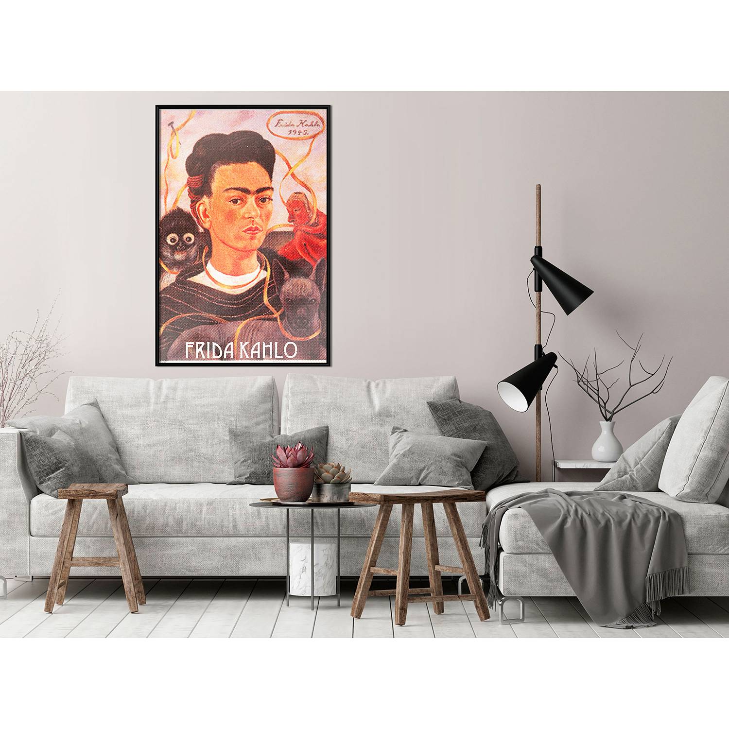 Poster Frida Kahlo von Artgeist