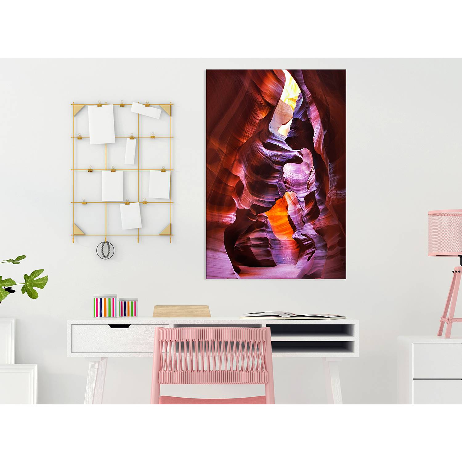 Wandbild Antelope Canyon von Artgeist