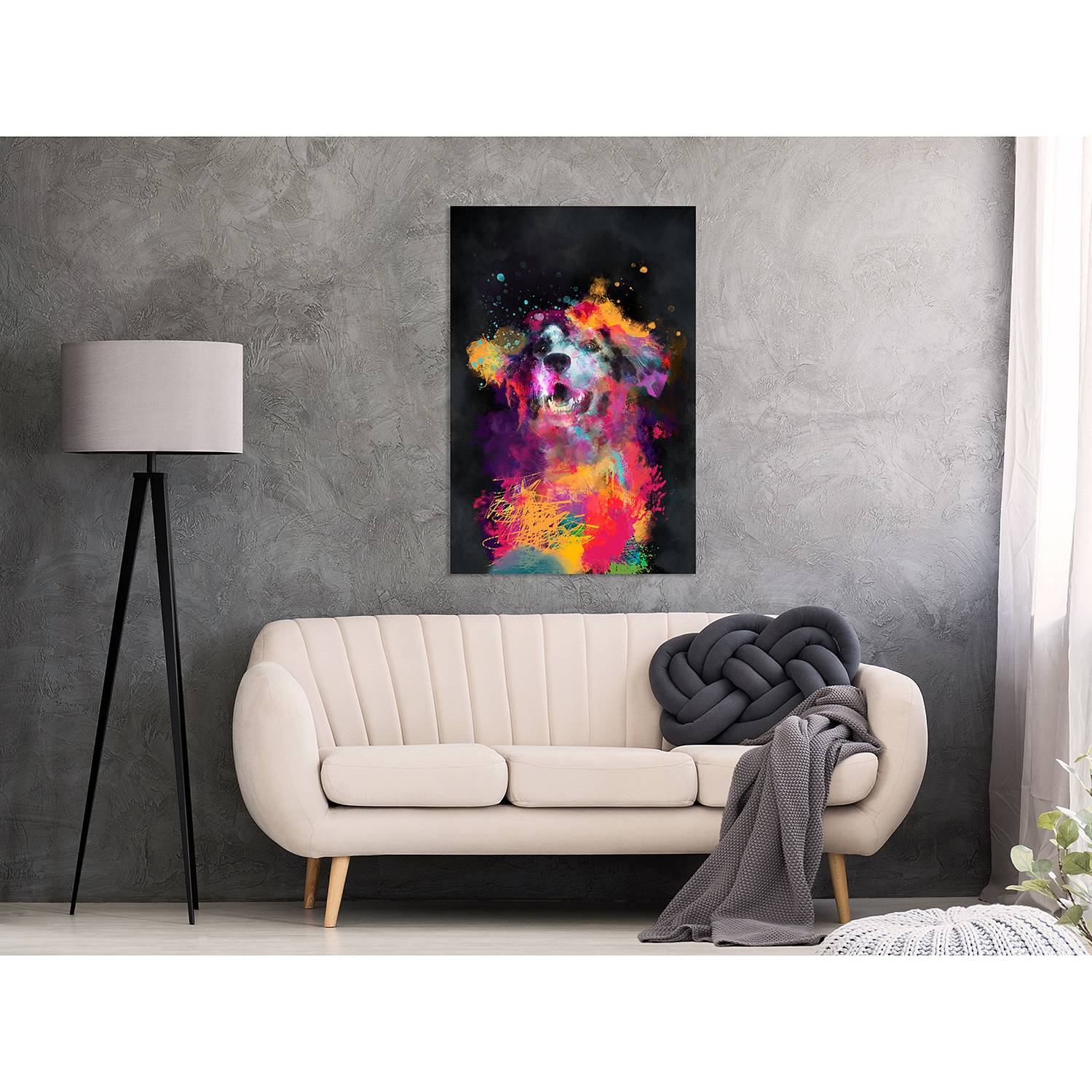 Wandbild Dogs Joy von Artgeist