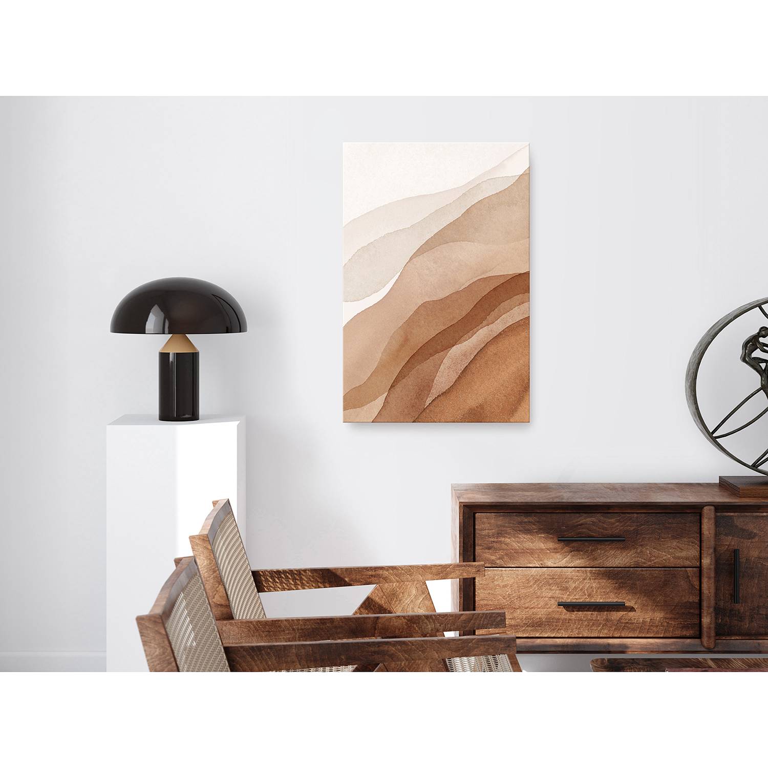 Wandbild Falling Fog von Artgeist