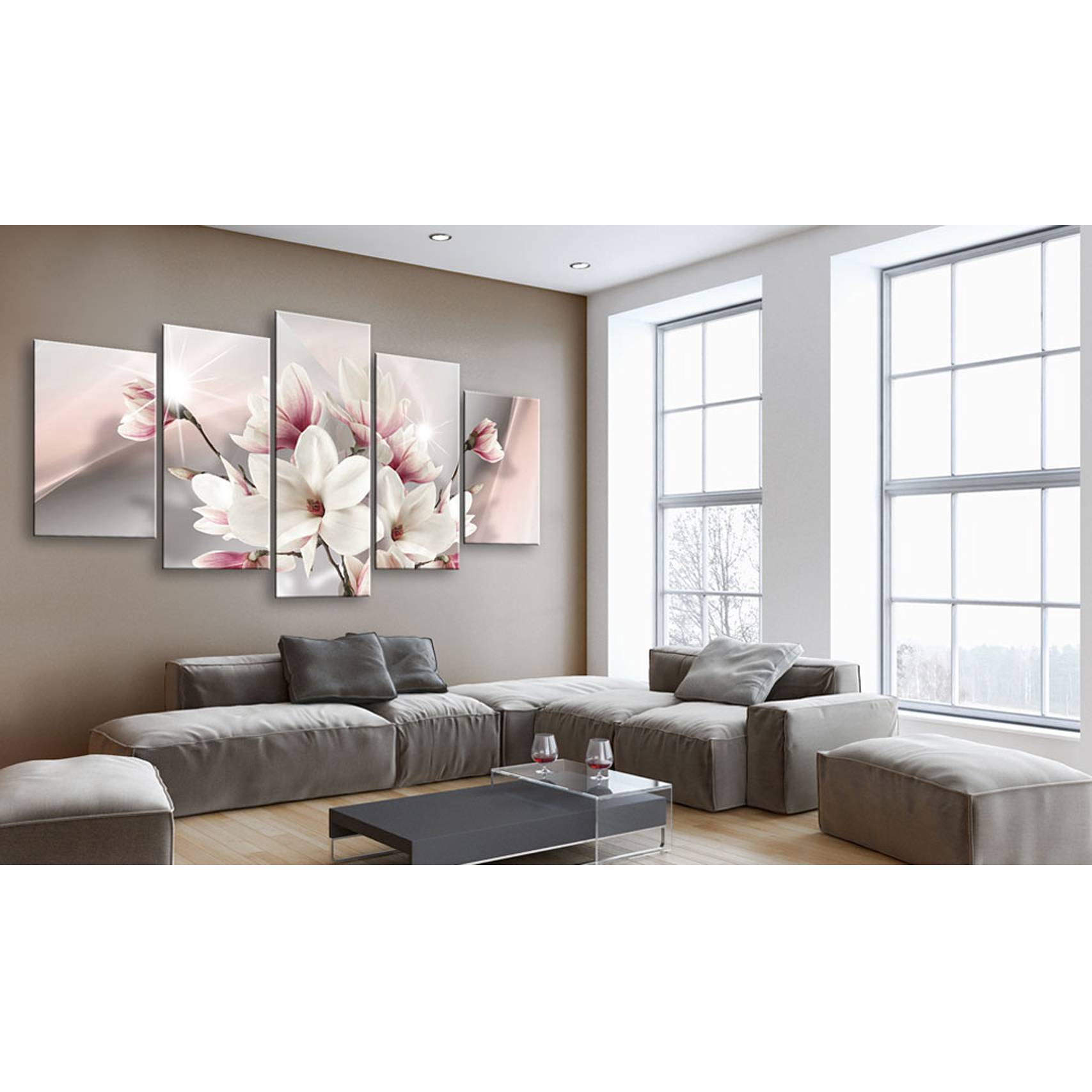 Wandbild Magnolia in Bloom von Artgeist