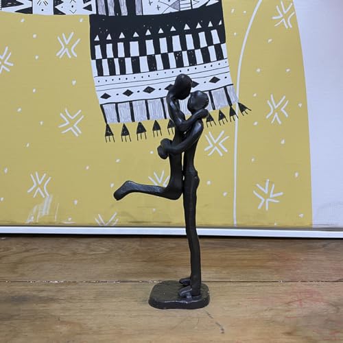 Artgenius Romantisches Paar Skulptur aus Gusseisen, Liebesfigur und Statue aus Metall Artgenius Romantisches Paar Skulptur aus Gusseisen, Liebesfigur und Statue aus Metall von Artgenius