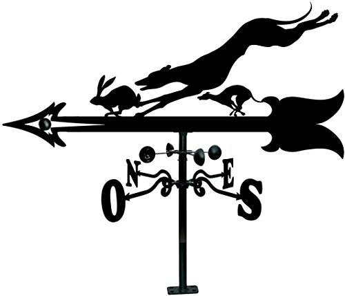 Arthifor Dachsegel mit Galgos-Silhouette, Schwarz matt Arthifor Dachsegel mit Galgos-Silhouette, Schwarz matt von Arthifor