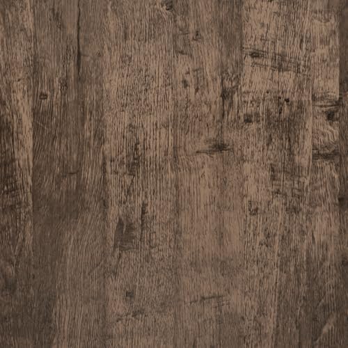 Arthome Abziehen und Aufkleben Klebefolie Dunkel Braun Holz,44cmx3m Natürliches Holz Maserung Möbelfolie Rustikal Selbstklebende Abnehmbare Wasserdichte Holz Tapete Vinyl Folie Tapete für Möbel von Arthome WALL DECOR